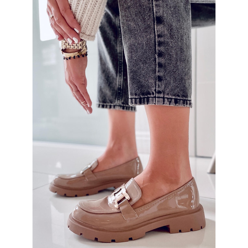 PA1 Naisten Sophie Khaki -housut beige ruskea 2