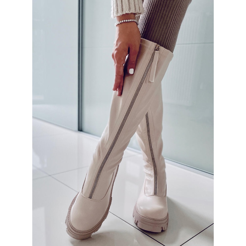 PA1 Naisten saappaat Blige Beige 1