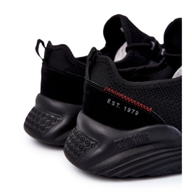 Miesten urheilukengät Memory Foam Big Star KK174255 Musta 1