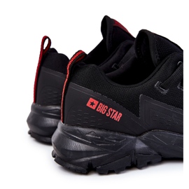 Miesten urheilukengät Memory Foam Big Star KK174109 Musta 1