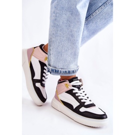 Vinceza Naisten korkeat urheilukengät Monivärinen Silje 1