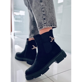 BM Naisten Chelsean saappaat Chance Black musta 1