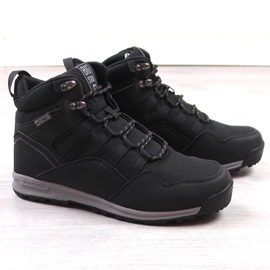 Mustat eristetyt miesten korkeat saappaat Big Star KK174371 1