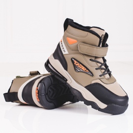 Poikien nauhakengät, eristetty Shelovet beige 1