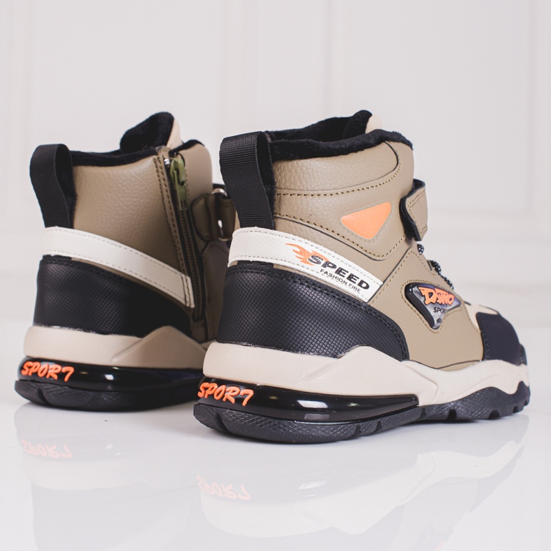 Poikien nauhakengät, eristetty Shelovet beige 2