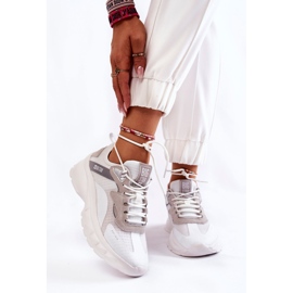 Naisten urheilukengät Big Star KK274057 Valkoinen 1