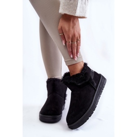 Naisten mustat lumisaappaat Big Star KK274622 1