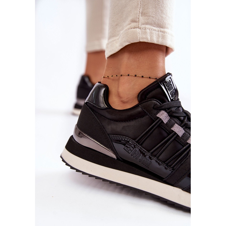 Muodikkaat naisten urheilukengät Big Star KK274110 musta 2