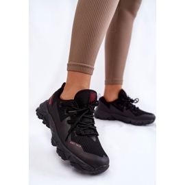 Naisten lenkkarit Memory Foam System Big Star KK274211 musta 2