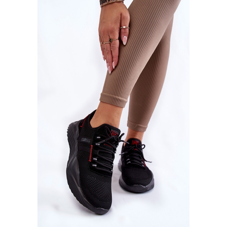 Naisten lenkkarit Memory Foam System Big Star KK274345 musta 1 Naisten lenkkarit Memory Foam System Big Star KK274345 musta 1