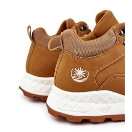 BM Miesten lämpimät vaelluskengät Trappers Camel Otto ruskea 1