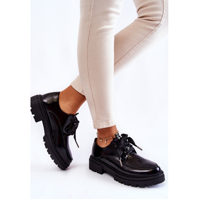 Naisten lakatut kengät La.Fi 210004B-NL Musta 2