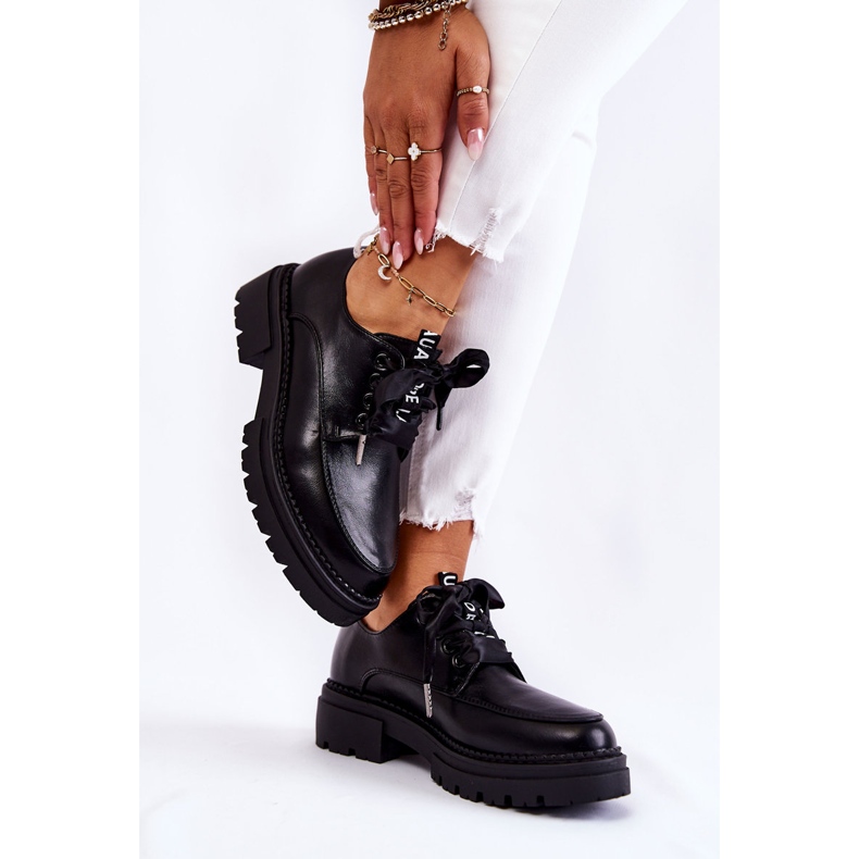 Naisten nahkakengät La.Fi 210004B-PU Musta 2