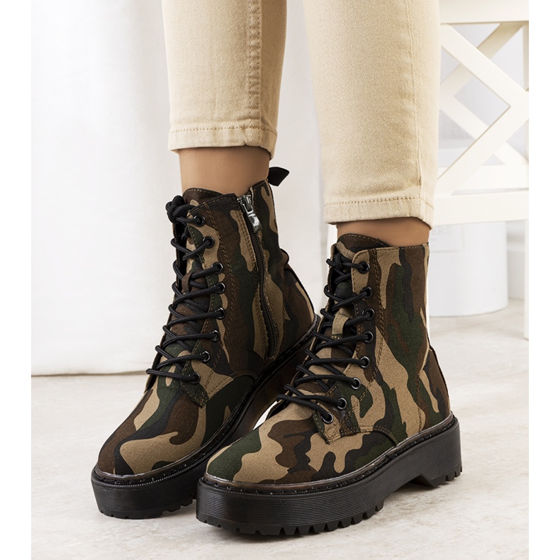 PA1 Lanita vihreät armeijan ansoja ruskea 1