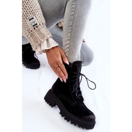 PL5 Klassiset mokkanahkaiset, lämpimät saappaat Caima musta 1