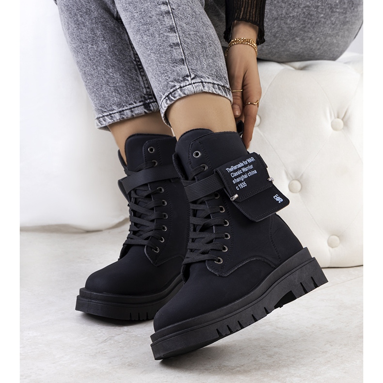 PA1 Paolo mustat naisten kengät 1