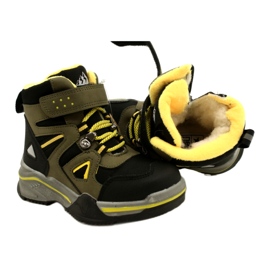 Lasten saappaat eristetyt saappaat Khaki News 22DZ23-5259 vihreä 4