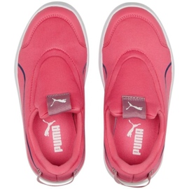 Puma Courtflex v2 Slip On Ps -kengät 374858 12 vaaleanpunainen 1