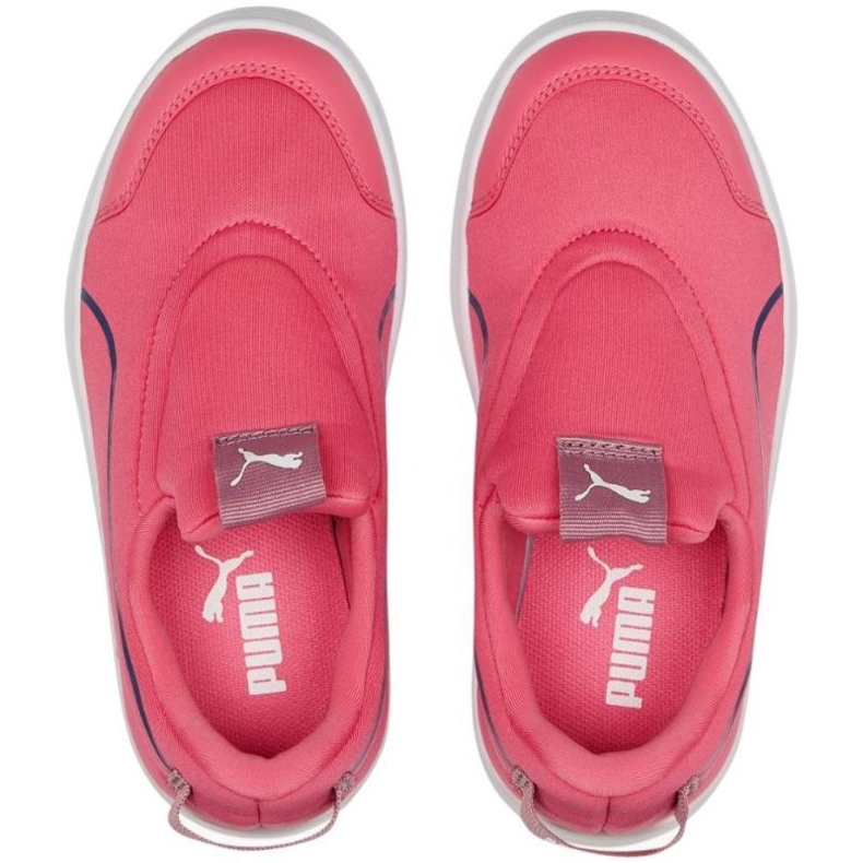 Puma Courtflex v2 Slip On Ps -kengät 374858 12 vaaleanpunainen 1
