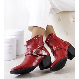 PA1 Punaiset Zoilan cowboysaappaat punainen 1