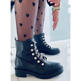 PA1 Sotilasprinssi Black Gold -saappaat musta 2