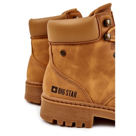 Miesten Trappers Memory Foam Big Star KK174207 Camel monivärinen keltainen 1