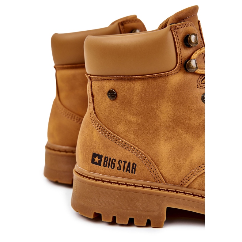 Miesten Trappers Memory Foam Big Star KK174207 Camel monivärinen keltainen 1