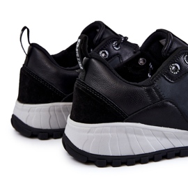 Miesten klassiset urheilukengät Memory Foam Big Star KK174270 musta 1