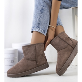 PA1 Naisten ruskeat lumisaappaat Nannalta 1