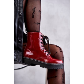 S.Barski Naisten saappaat, punainen Kognito HY56 4