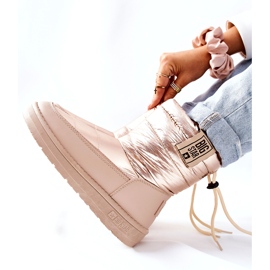 Naisten lumikengät Big Star II274121 Beige 1