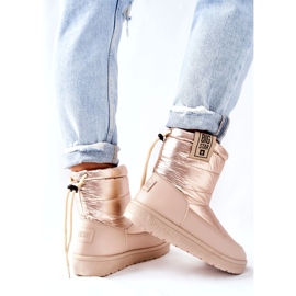 Naisten lumikengät Big Star II274121 Beige 2