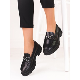 Naisten Shelovet-loafers mustat 1