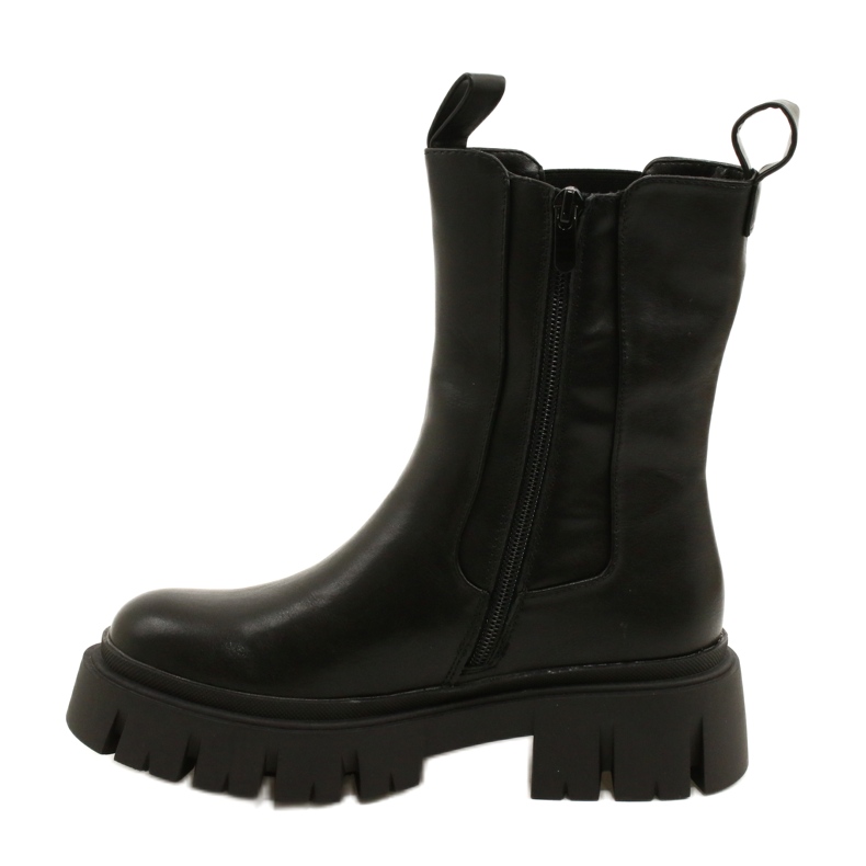 Naisten turkiseristetyt työntekijät Evento 22BT35-5040 musta 1