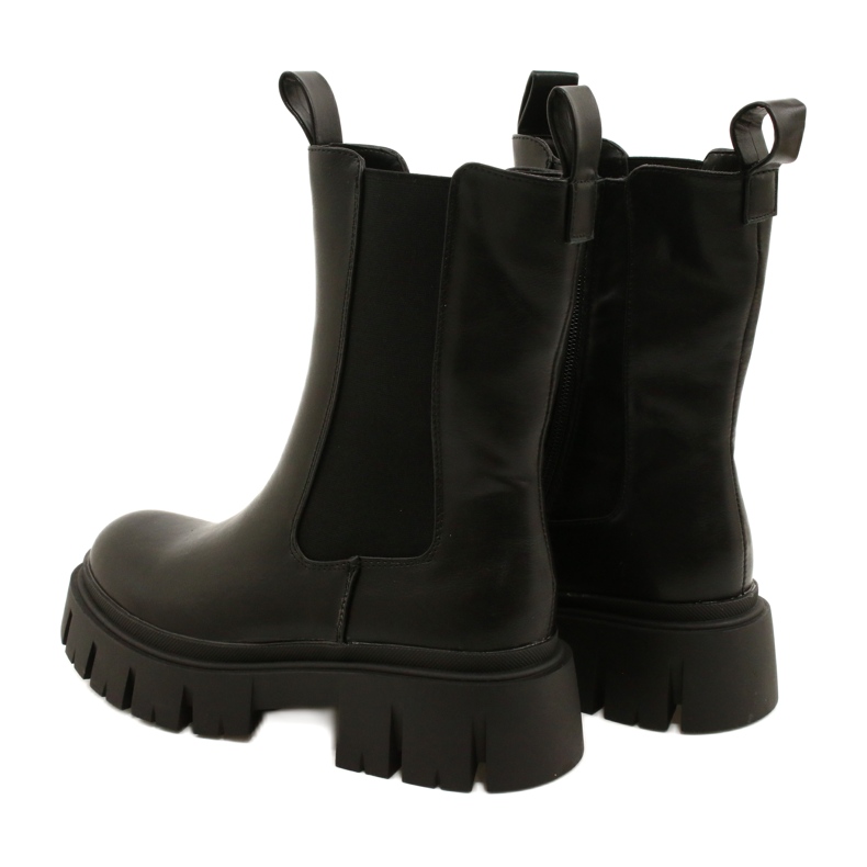 Naisten turkiseristetyt työntekijät Evento 22BT35-5040 musta 3