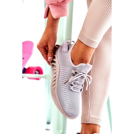 FM1 Naisten urheilukengät Harmaa Lenney 3