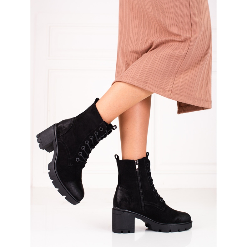 Naisten nauhakassit Shelovet-postissa musta 1