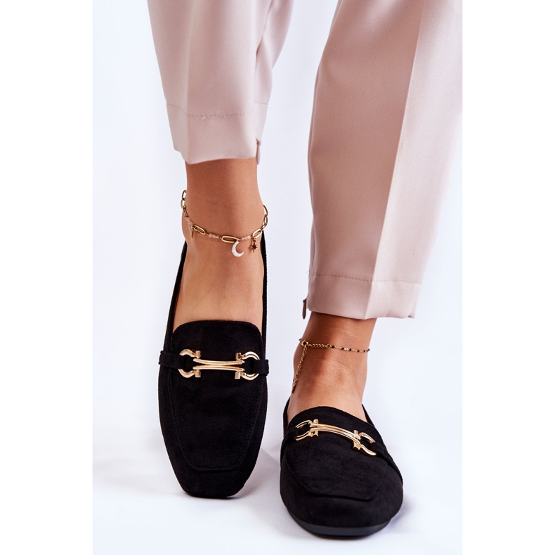 FB2 Mustat Roddie klassiset mokkanahkaiset loaferit 2