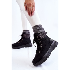 Lämpimät saappaat Mustat Lee Cooper LCJ-22-44-1362 2