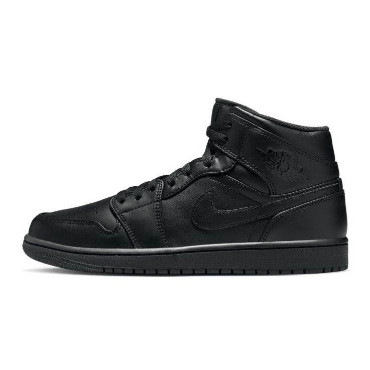 Nike Air Jordan 1 Mid M 554724-093 musta 1