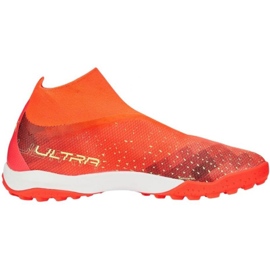 Puma Ultra Match+ Ll Tt 107034 03 jalkapallokengät oranssi appelsiinit ja punaiset 1