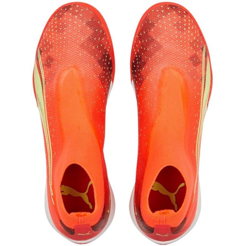 Puma Ultra Match+ Ll Tt 107034 03 jalkapallokengät oranssi appelsiinit ja punaiset 2