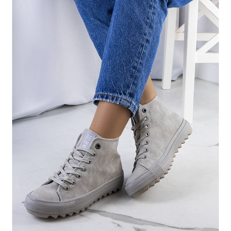 Harmaat eristetyt tennarit Big Star GG274070 1