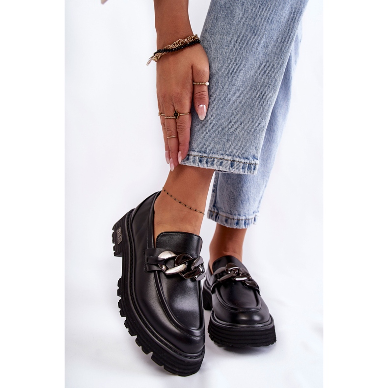 Naisten nahkakengät Big Star KK274498 Musta 1