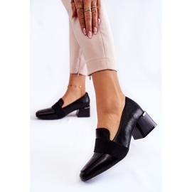 Muodikkaat nahkapumput La.Fi 230033B-PU Musta 2