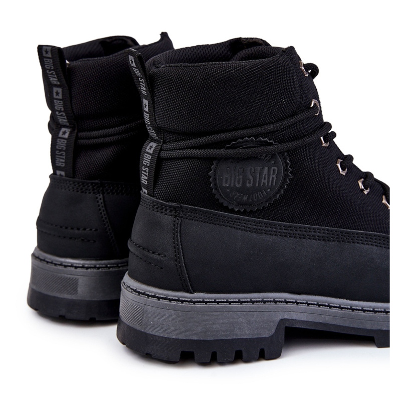 Miesten saappaat Memory Foam Big Star KK174206 musta 1