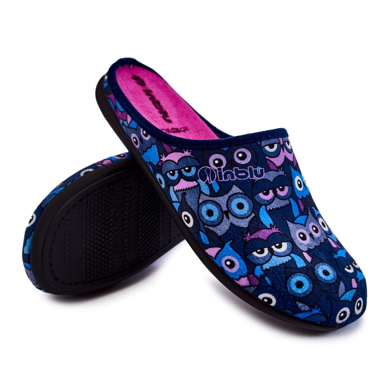 Kotitekoiset tossut kissoille Inblu GF-12-004 laivastonsininen 1