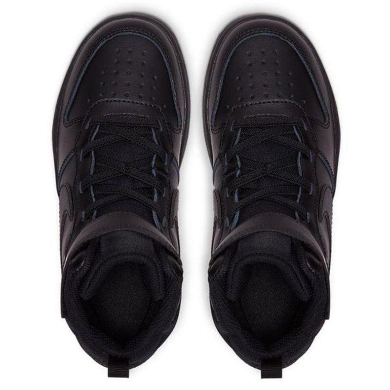 Nike Court Borough Mid 2 Jr CD7783 001 musta 1