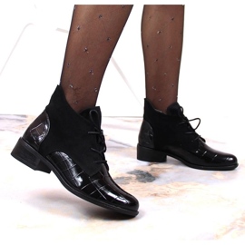 Nauhakengät Jezzi W JEZ299C musta 2