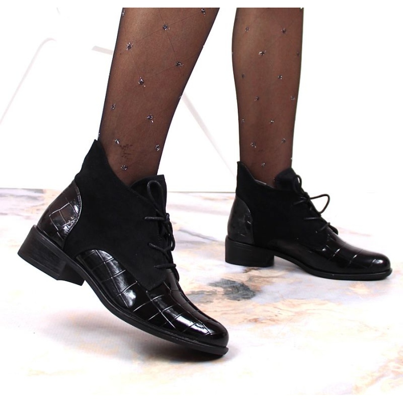 Nauhakengät Jezzi W JEZ299C musta 2